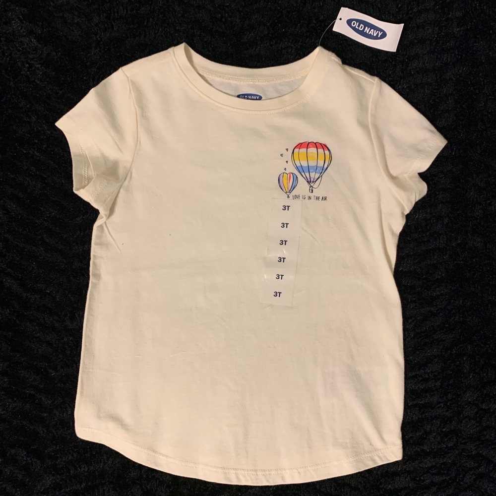 🟣 OLD NAVY TODDLER GIRLS GRAPHIC TEE